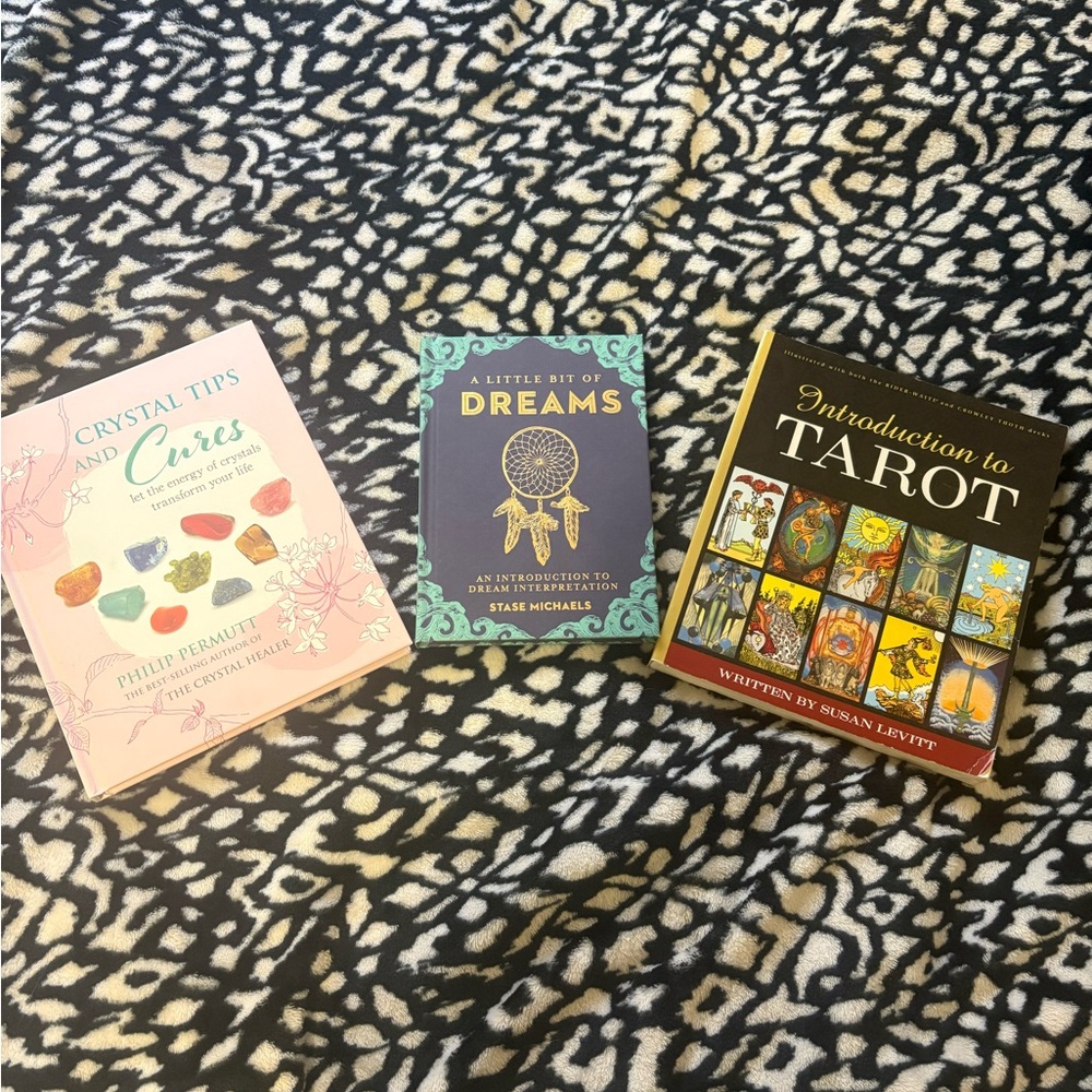 Set of Three Mystical Books